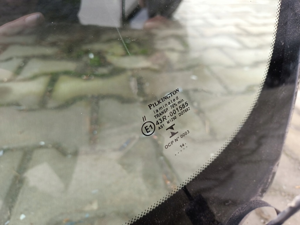 фото №6, Стекло передняя подогрев с датчиком mazda 3 bl