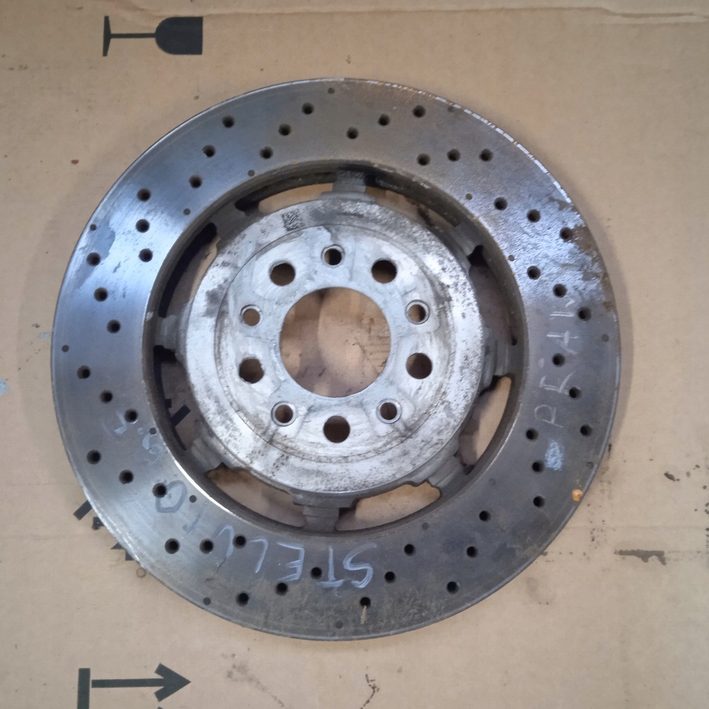 фото №1, Диск перед giulia stelvio qv 2.9