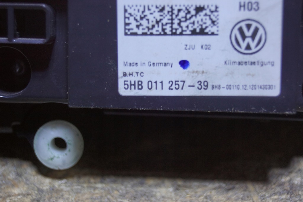 фото №10, Панель кондиционера vw passat b7 3aa907044af