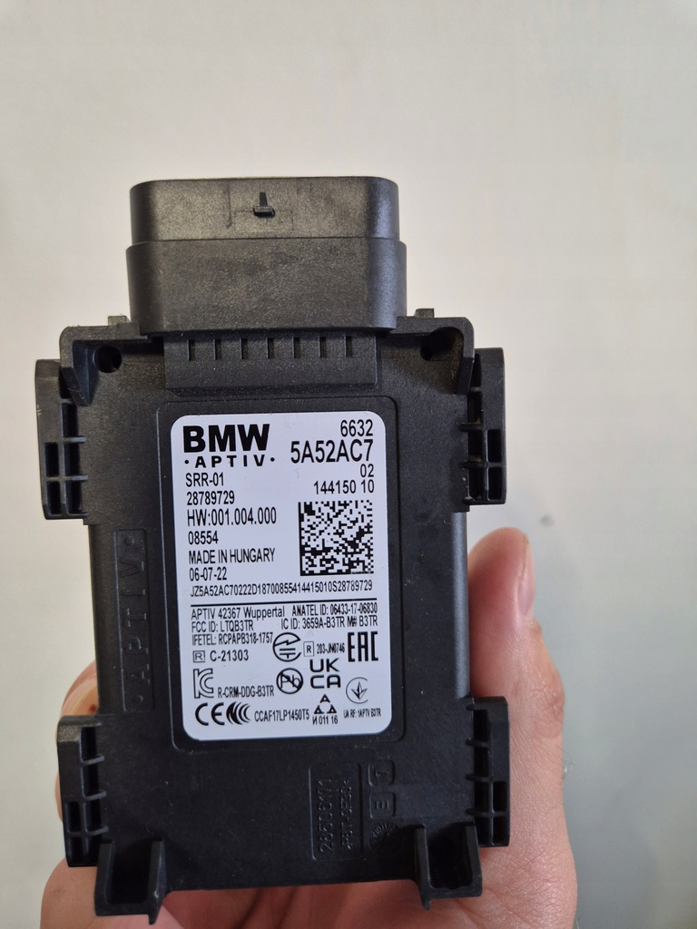 фото №6, Bmw датчик перемикання поперечина руху датчик асистент 5a52ac7 66325a52ac7