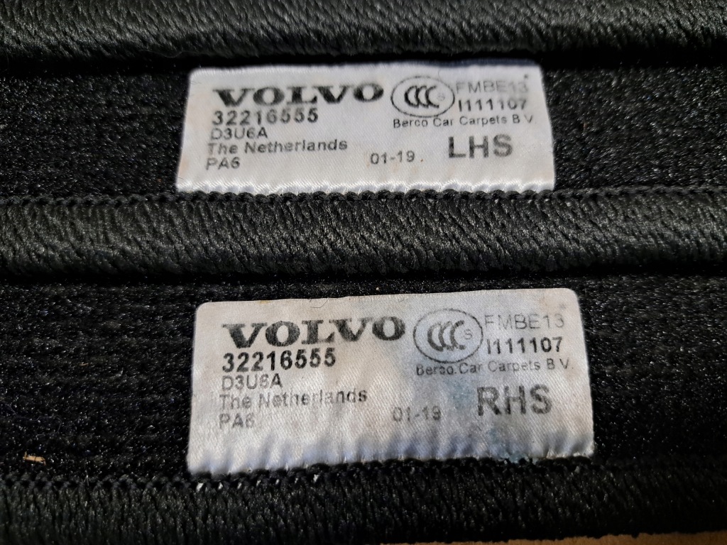 фото №9, Килимки велюрові комплект volvo xc60 ii 18r- 32216555