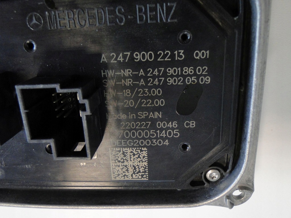 фото №7, Mercedes b w247 247 преобразователь лампы led правая
