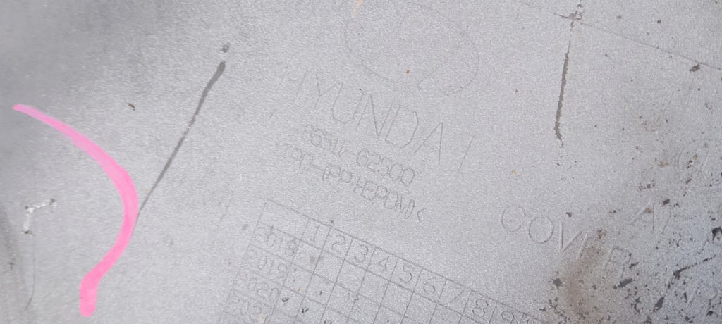 Бампер перед передний hyundai ioniq рестайлинг  electric 19-22rok 86511-g2500 оригинал Оригинал