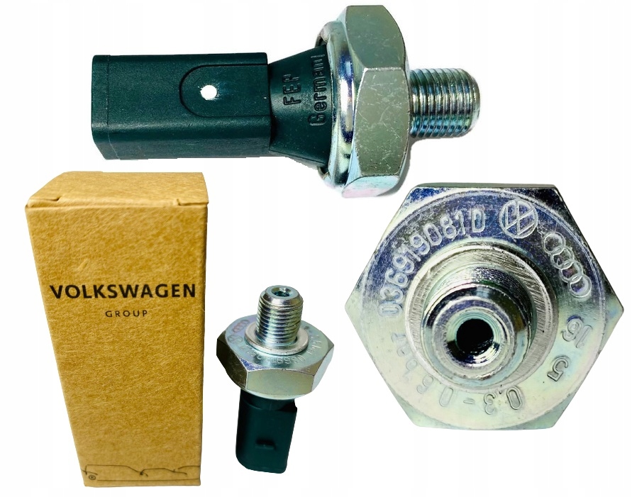 фото №12, Оригінальний номер vag 036919081d датчик тиску оливи оригінал