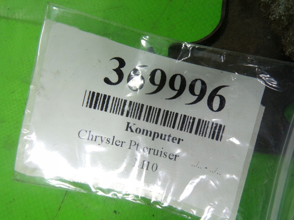 фото №7, Chrysler pt cruiser 2.0 16v 141km бортовий комп'ютер блок керування двигуна 05033116ad