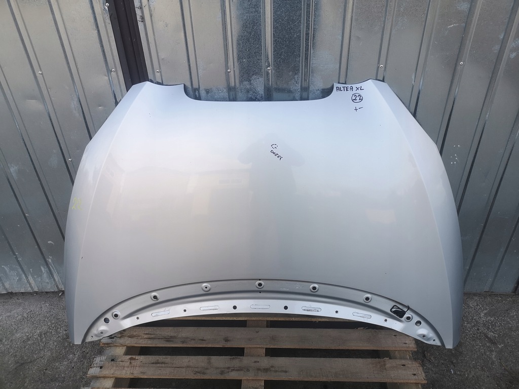 фото №1, Капот кришка двигуна seat altea xl freetrack la7w оригінал лак