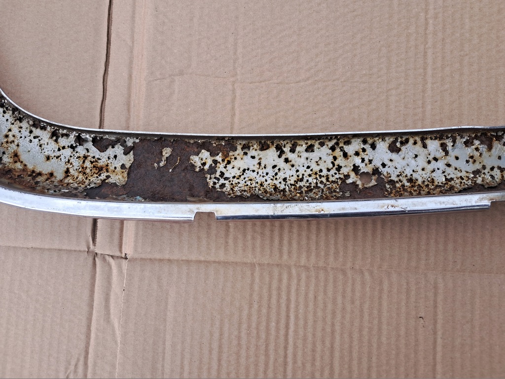 фото №7, Левый хром бампера передний mercedes 107 sl slc 1078850501