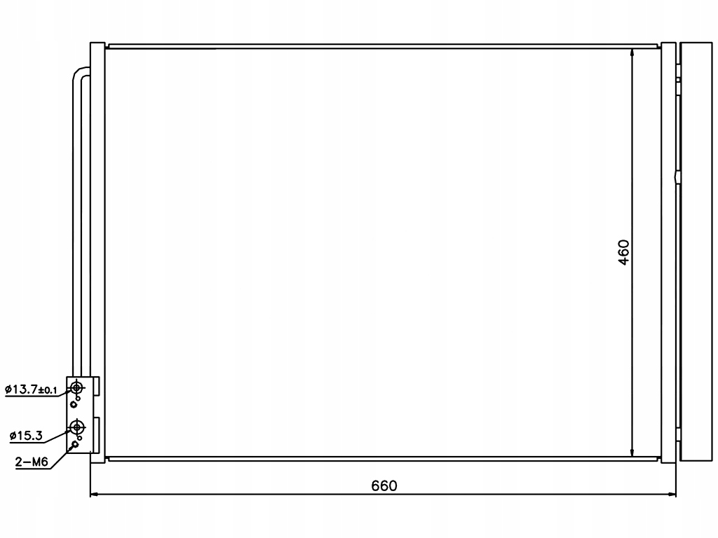 фото №14, Радиатор кондиционер bmw 7 f01 f02 08- 3.0 r6 t b