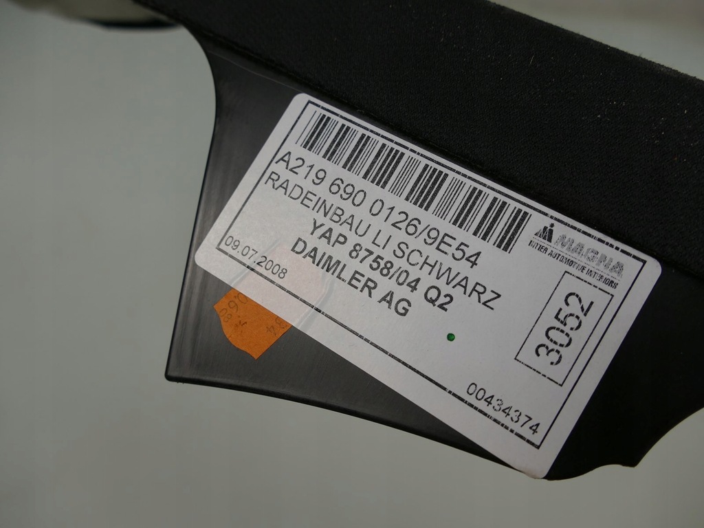 фото №8, Mercedes cls w219 lift захист стійка сидіння lt