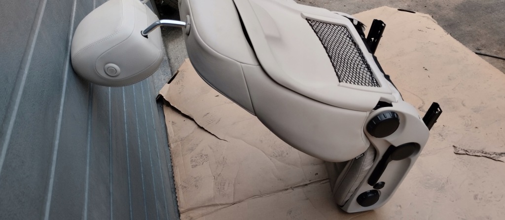 Сидіння лівий перед водія mercedes v-klasa w447 шкіра кремовий eu Оригінал