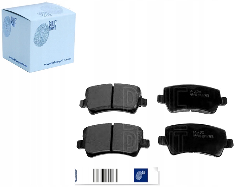 фото №1, Blue print adf124202 набор тормозных колодок тормозных, тормоза дисковые