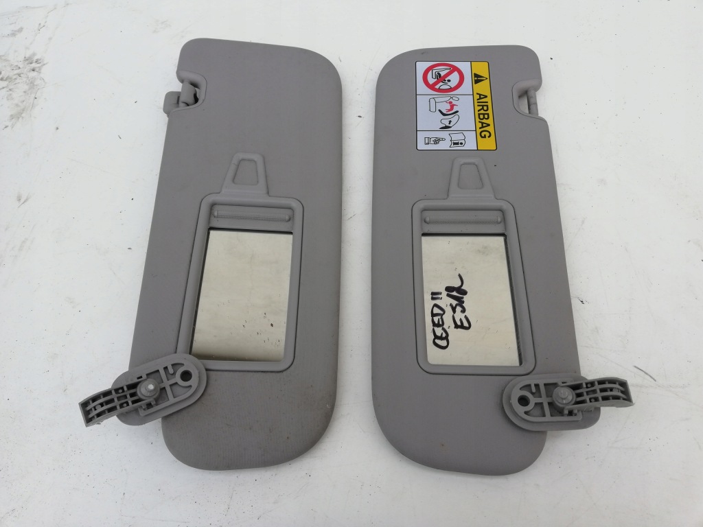 фото №1, Kia ceed ii 2 12-15 захист сонячна сонцезахисний козирок
