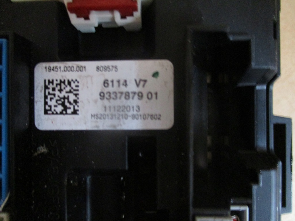 фото №6, Модуль блок управления коробка bsi bmw f20 f21 f22 f23 f30 f31 9337879