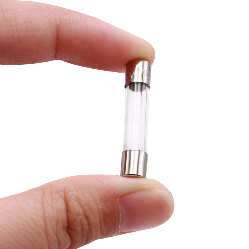 Набір запобіжників szklanych wta 250v 5x20 mm - 6x30 mm 250 szt 1a-20a Оригінал