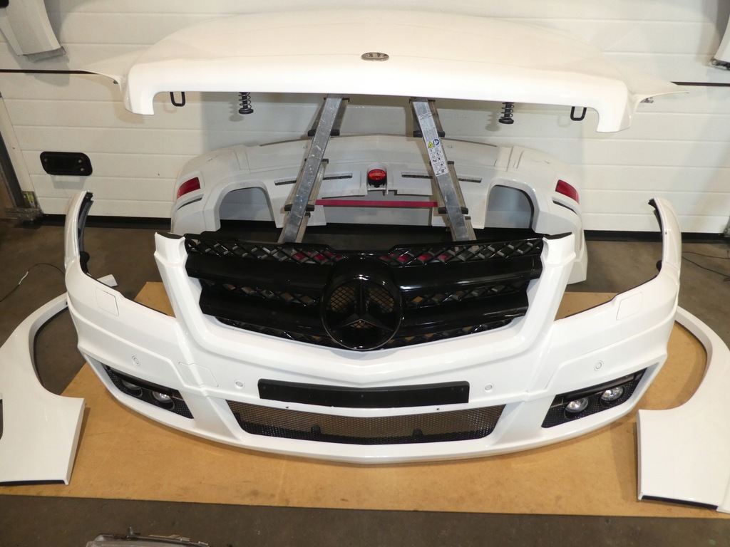 фото №10, Mercedes glk x204 капот бампер перед задняя пороги brabus