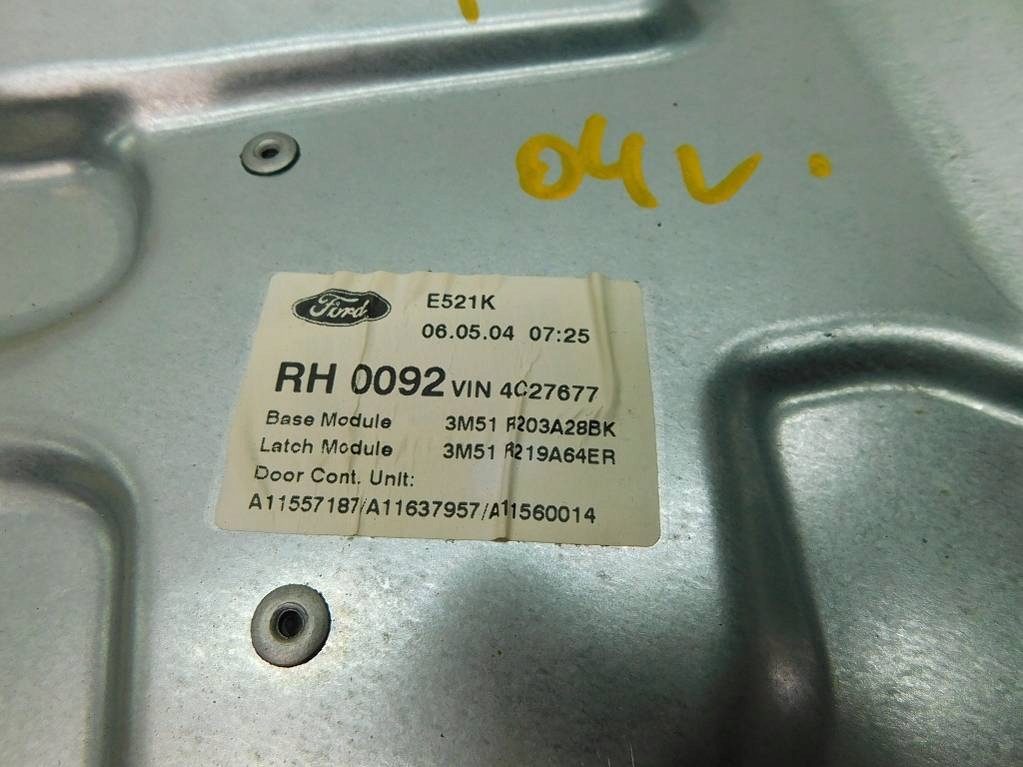 фото №7, Ford focus c-max i 04r підйомник скло правий перед