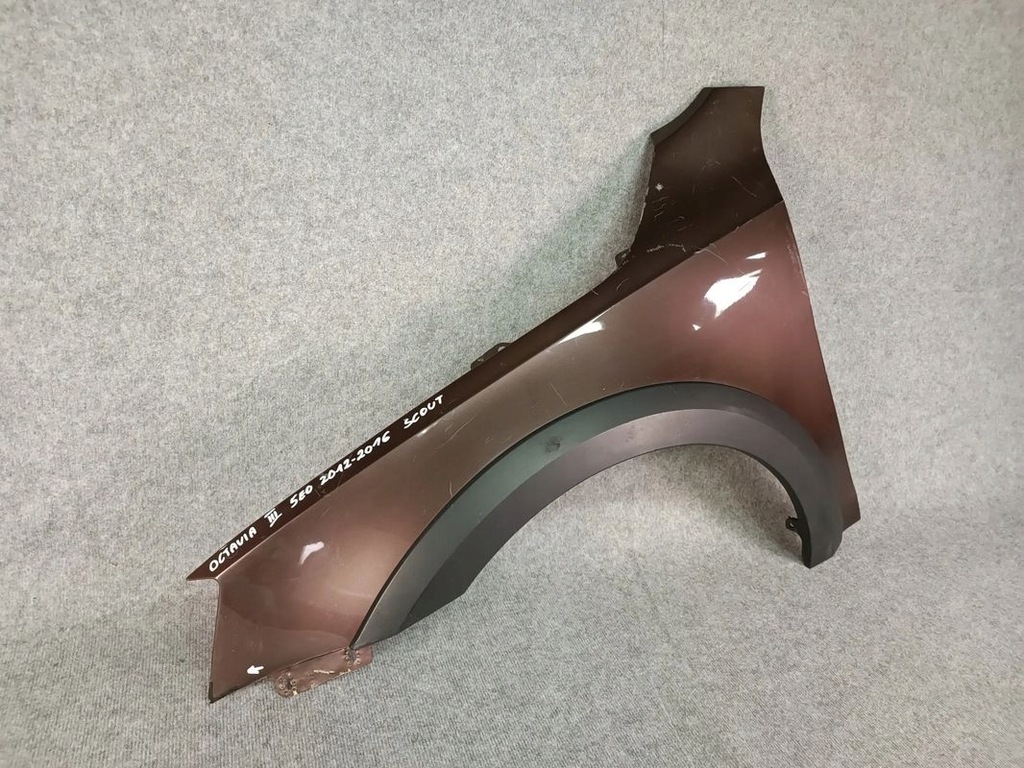 фото №7, Крыло левый передний перед - skoda octavia iii scout 5e0 12-16