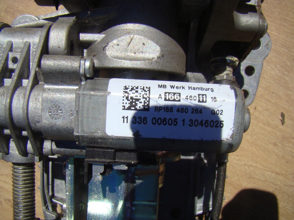 фото №6, Mercedes ml w166 колонка рулевая