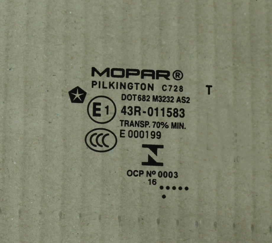 фото №2, Стекло задняя правый правая jeep renegade 16r