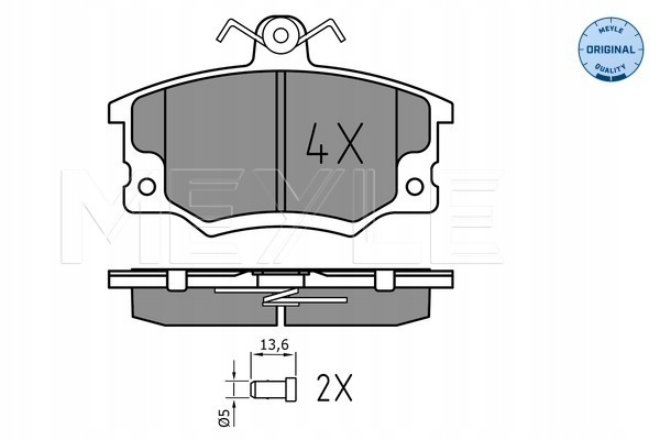 фото №13, "тормозная колодка тормозной kpl. перед , pasuje do: abarth ritmo