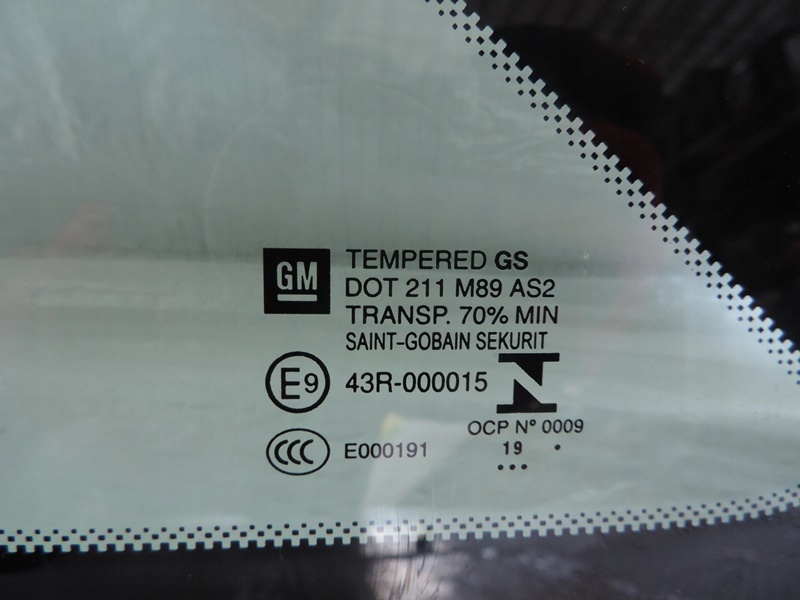 фото №3, Стекло левая задняя кузовная crossland 43r-000015