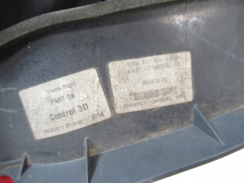 фото №9, Лампа задня задня права bmw f07 gt gran turismo