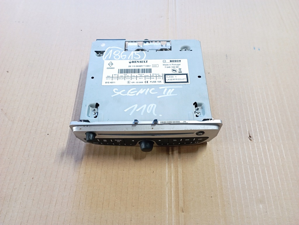 фото №2, Renault scenic iii 3 радио 281159638r