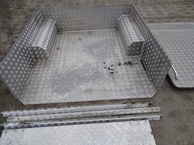 фото №6, Toyota hilux 07r обшивка лоток крышка алюминий