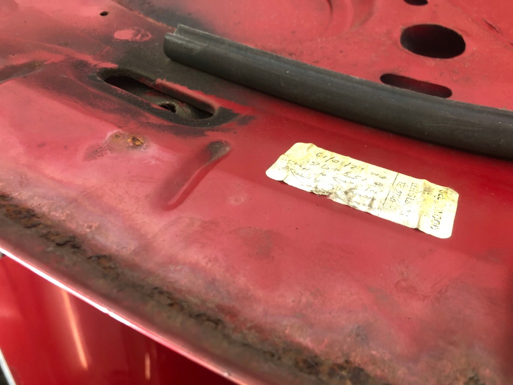 фото №5, Vw golf v kombi капот кришка двигуна