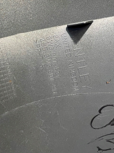 фото №11, Bentley continental 3w3 gtc gt 11-16 бампер задня