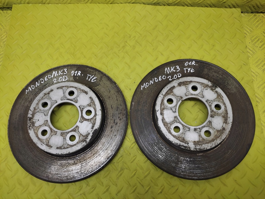 фото №1, Ford mondeo mk3 2.0 d тормозные диски тормозные задняя