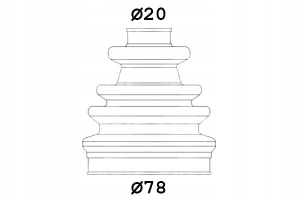фото №1, Sasic захист шарнір перед fi 20 78 kpl. austin maestro montego ford