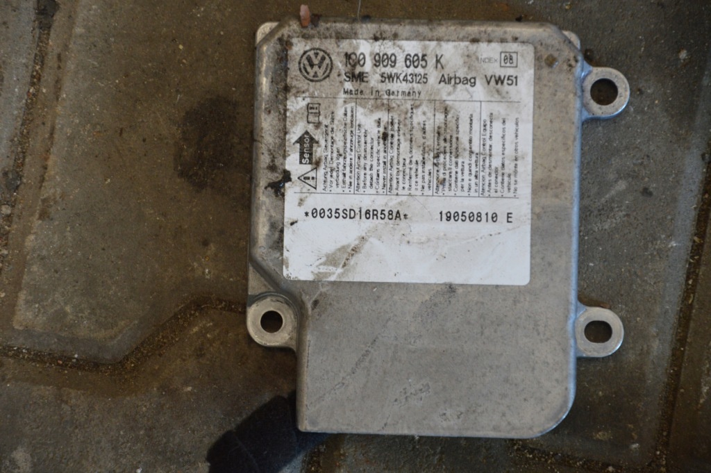 фото №1, Vw polo 9n fl датчик air bag 6q0909605k