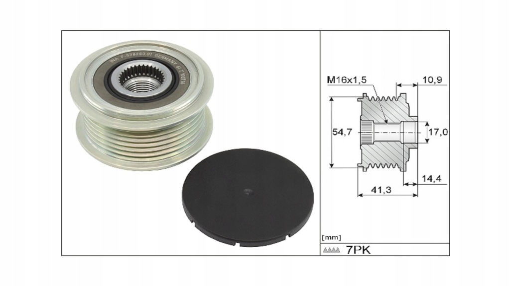 Генератор - зчеплення односторонній schaeffler ina 535 0351 10 Недорого