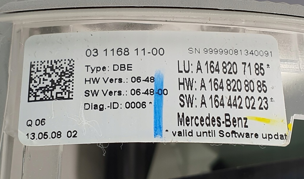 фото №6, Лампа освещение салона sos mercedes gl x164