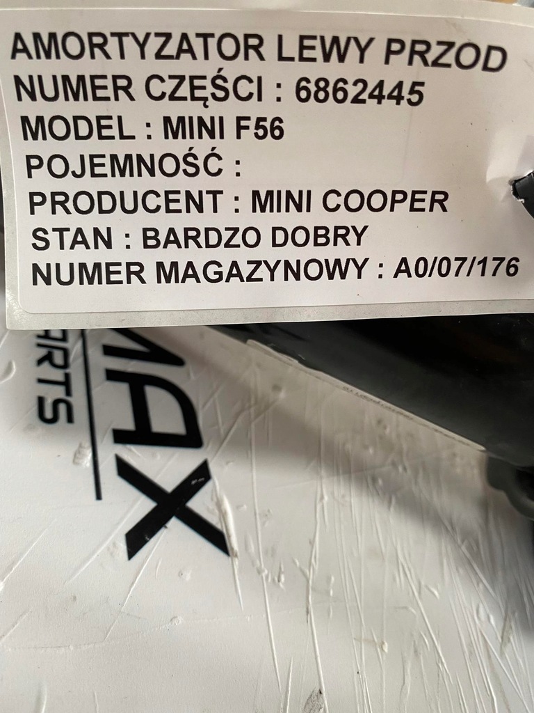 фото №5, Амортизатор лівий перед mini f56