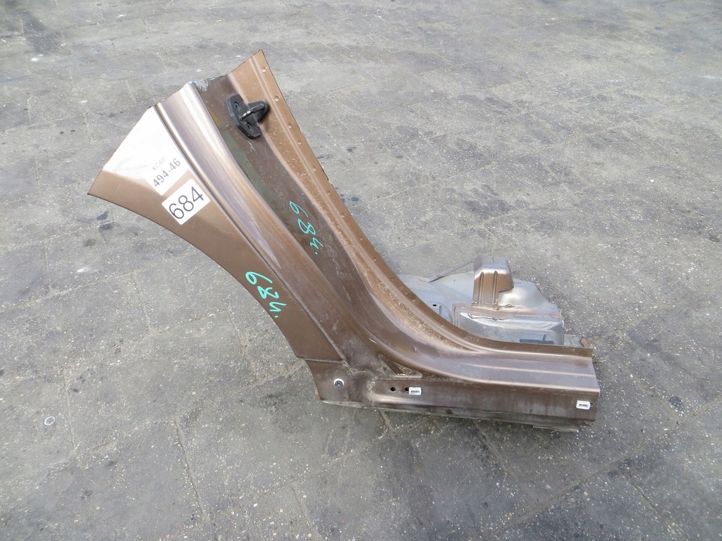 фото №1, Volvo xc60 поріг блок двигуна правий задня задній 08-13