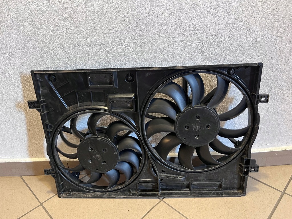 фото №11, Вентилятор радиатора с корпус volkswagen vw seat skoda audi 5wa121203t