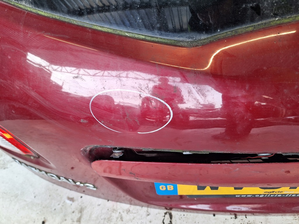 фото №2, Nissan qashqai +2 plus j10 07-13 крышка багажника задняя