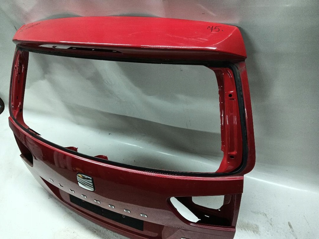 фото №9, Кришка багажника багажника задня задня vw sharan 2 seat alhambra ii 7n0827485