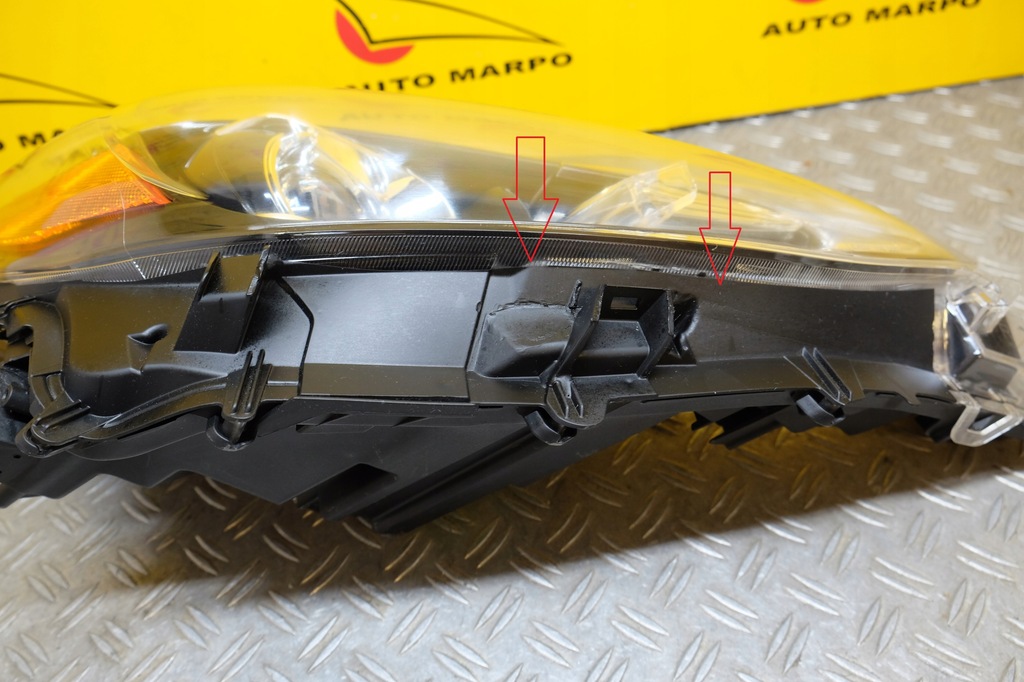 фото №6, Toyota prius c aqua lift 2017- фара лампа led правая usa