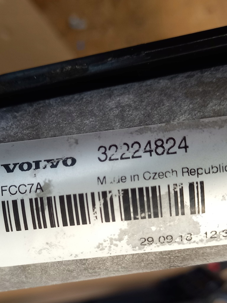 фото №9, Комплект радіатор volvo xc60 ii v60 ii s60 iii s90 v90 2.0t usa 31410895