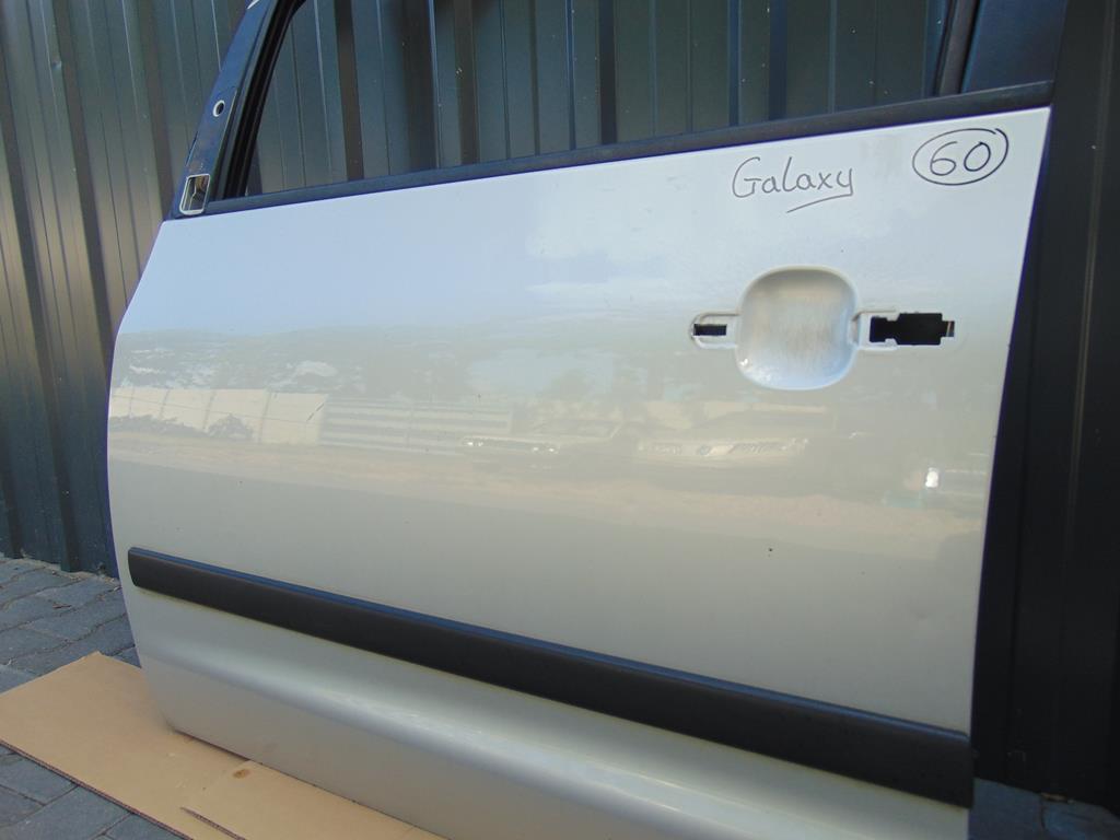 фото №6, Двері лівий перед ford galaxy 01- сріблястий металік