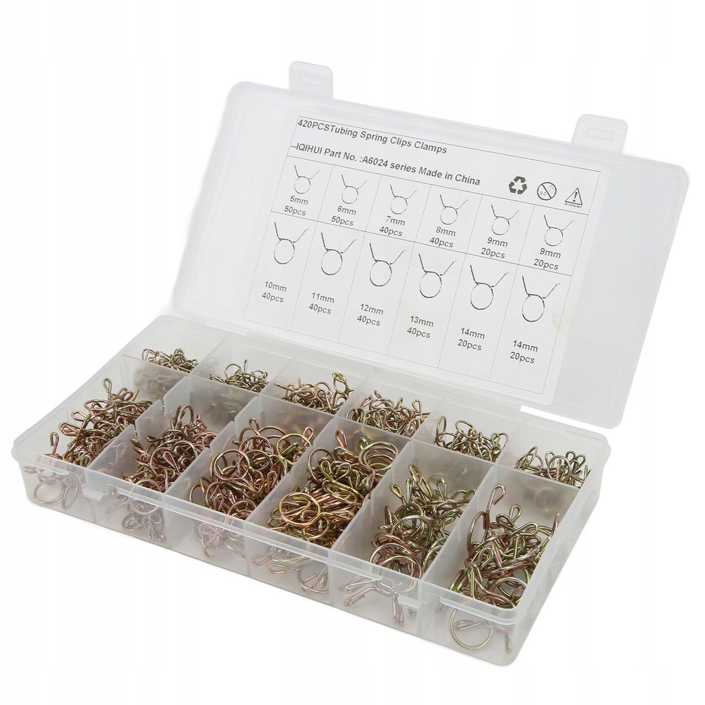 фото №5, 420 szt. супорти do трубопровід sprężynowych трубка паливної супорти