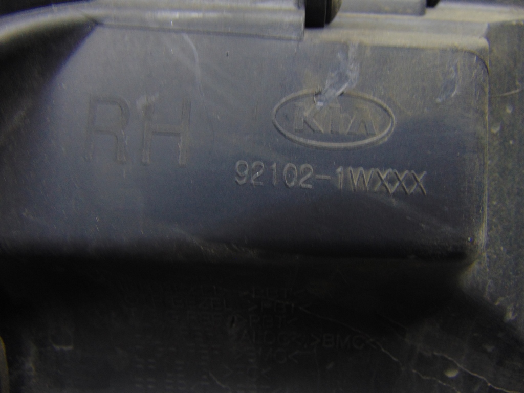 фото №7, Лампа правая rio iii h7+led обычная идеальное состояние 92102-1wxxx