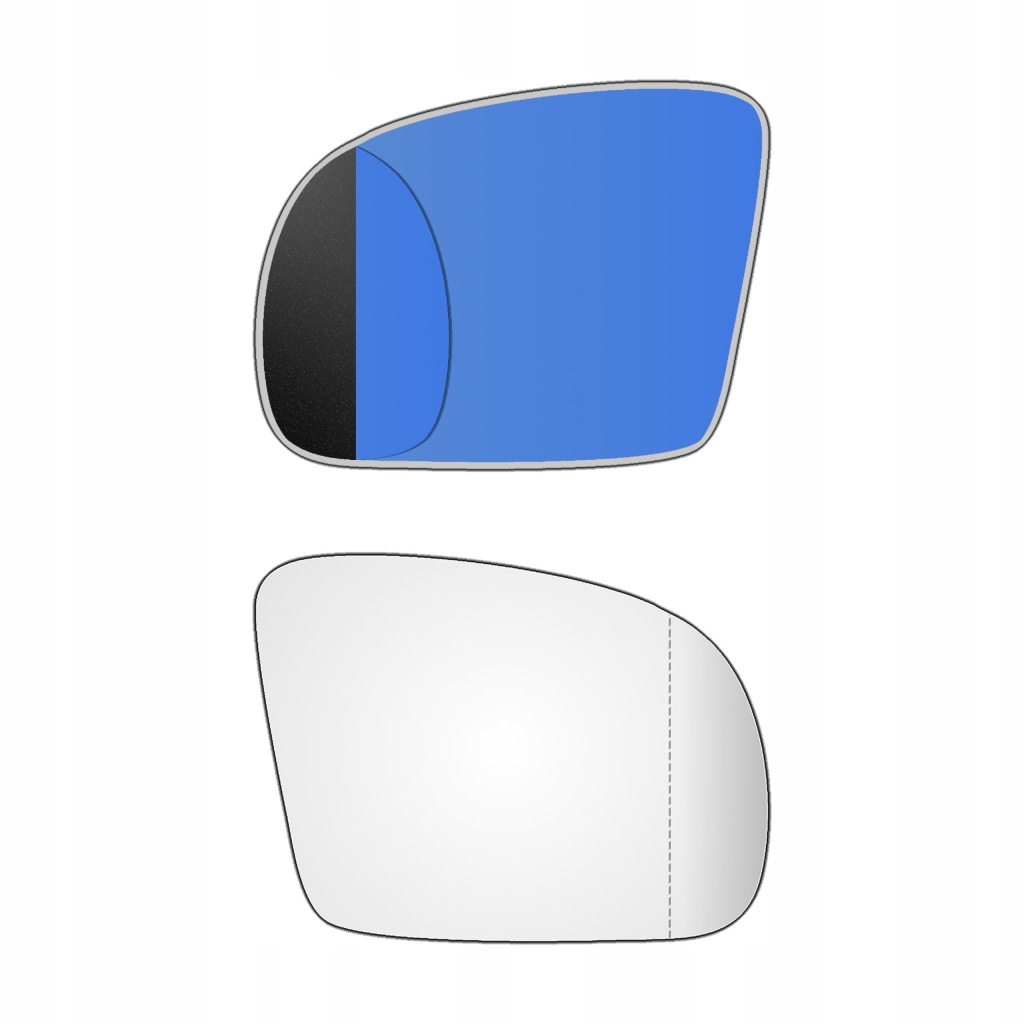 фото №1, Асферическое зеркало mercedes m/ml w164 2005-2008