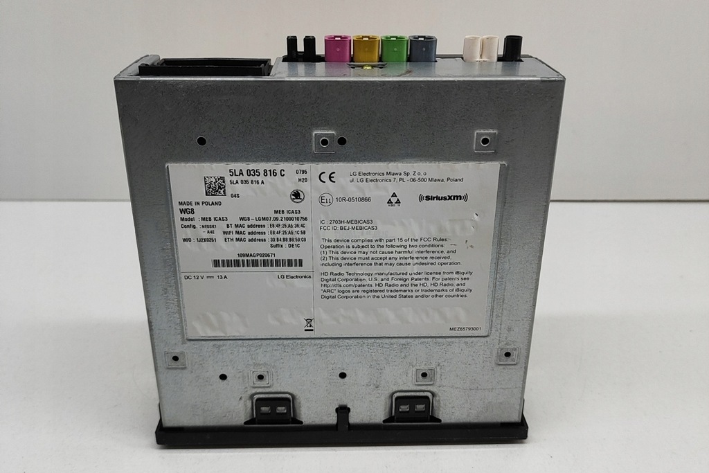 фото №5, Skoda enyaq iv блок управляющий навигация 5la035816c 2022 26805890