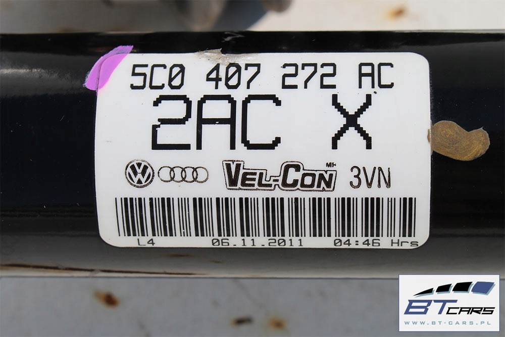 Vw the beetle приводной вал передняя левая 5c0407271r 5c0 407 271 r 5c 2011- Киев