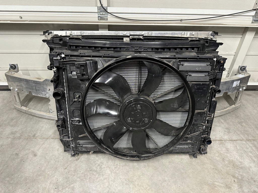 фото №6, Pas передний с радиаторами вентилятор mercedes c 206 w206 полный orginał