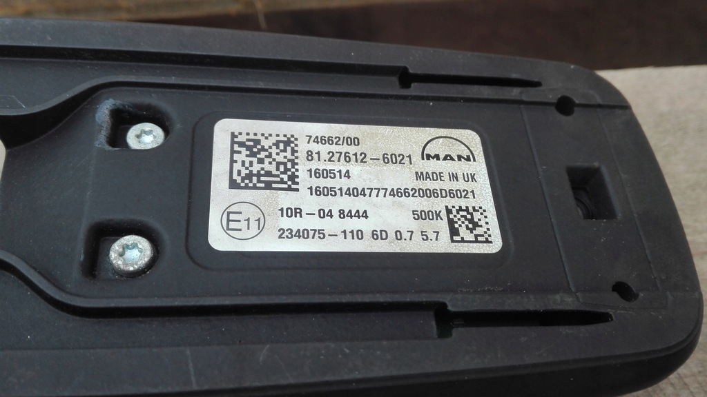 фото №3, Камера радар дистанційний man 81.27612-6021